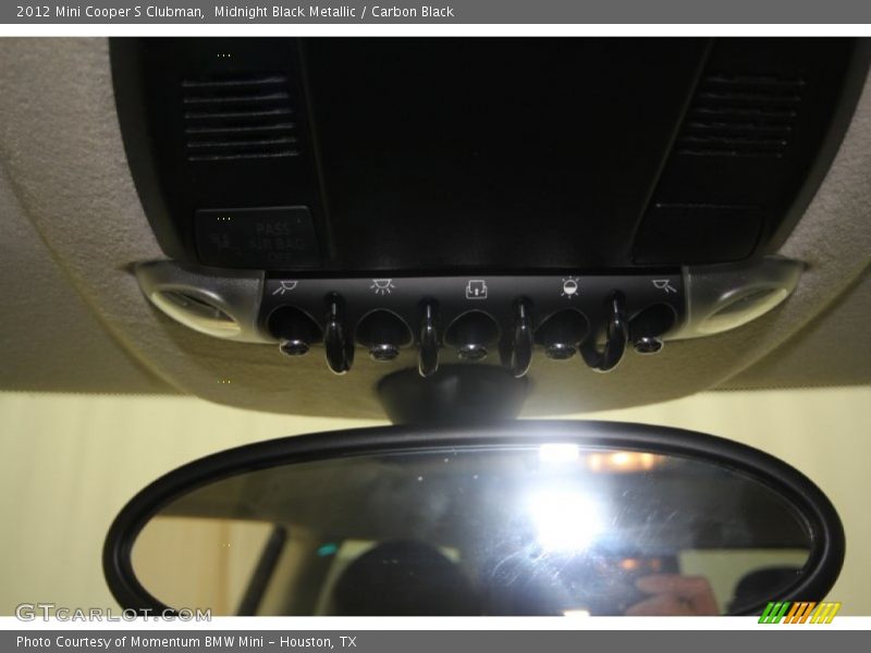 Midnight Black Metallic / Carbon Black 2012 Mini Cooper S Clubman