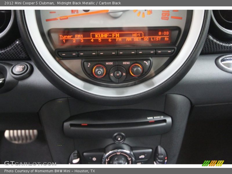 Midnight Black Metallic / Carbon Black 2012 Mini Cooper S Clubman