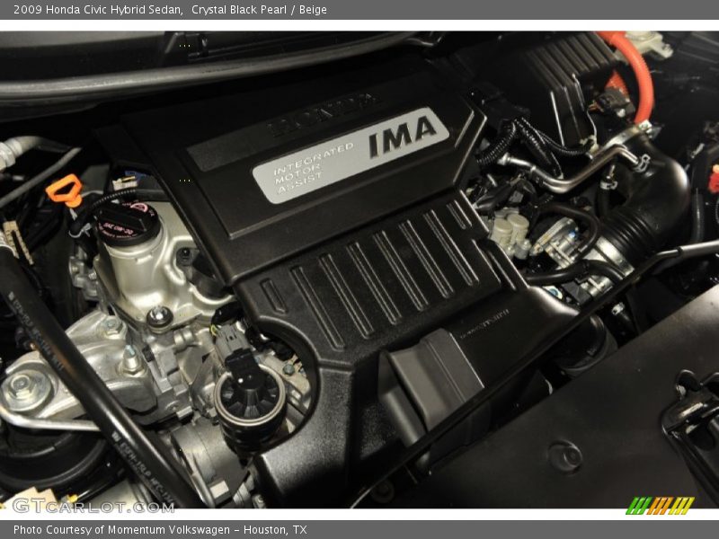  2009 Civic Hybrid Sedan Engine - 1.3 Liter SOHC 8-Valve i-VTEC 4 Cylinder IMA Gasoline/Electric Hybrid