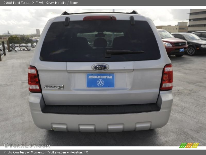Silver Metallic / Stone 2008 Ford Escape XLT V6