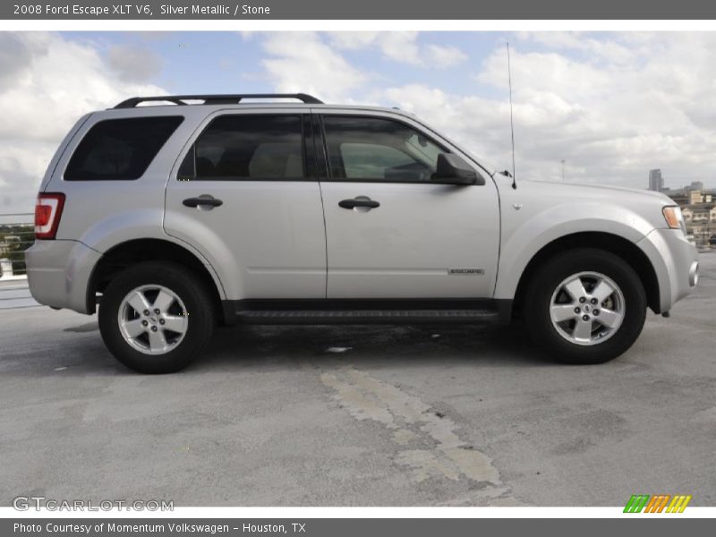 Silver Metallic / Stone 2008 Ford Escape XLT V6