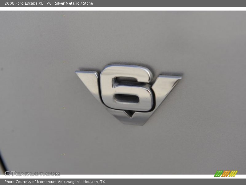 Silver Metallic / Stone 2008 Ford Escape XLT V6