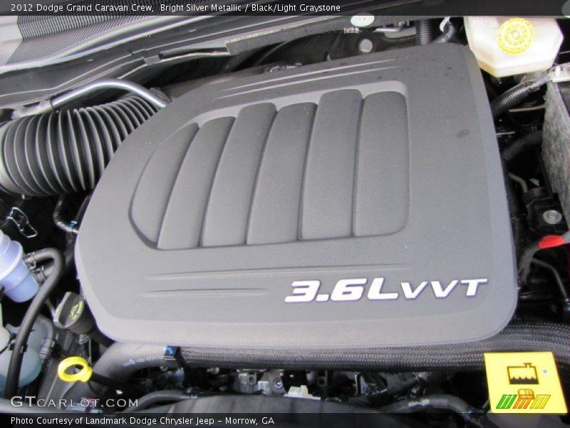  2012 Grand Caravan Crew Engine - 3.6 Liter DOHC 24-Valve VVT Pentastar V6