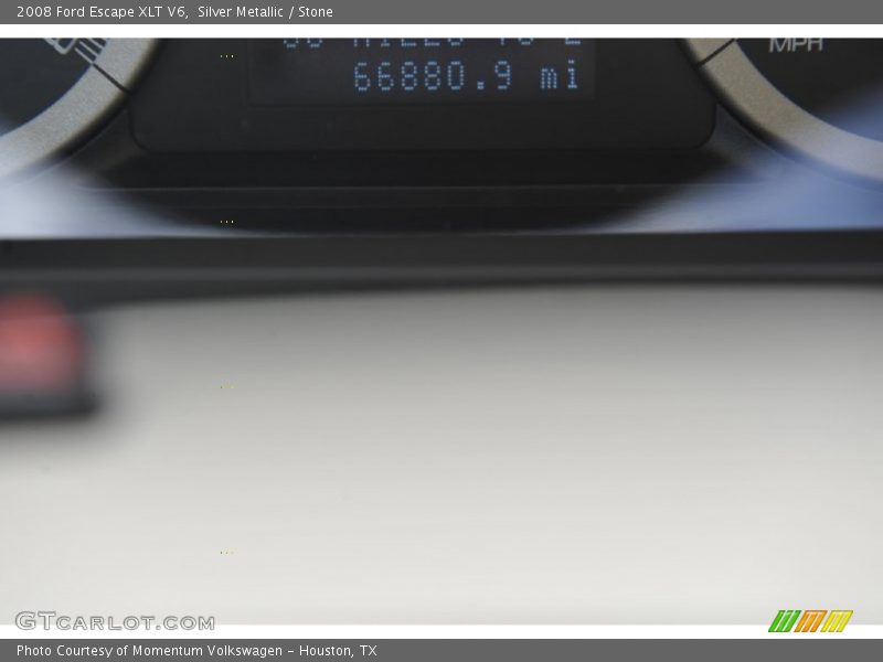 Silver Metallic / Stone 2008 Ford Escape XLT V6