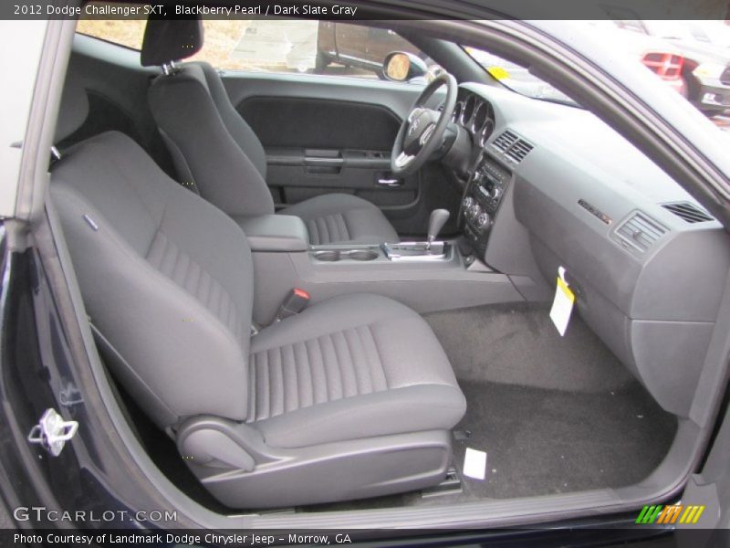 Blackberry Pearl / Dark Slate Gray 2012 Dodge Challenger SXT