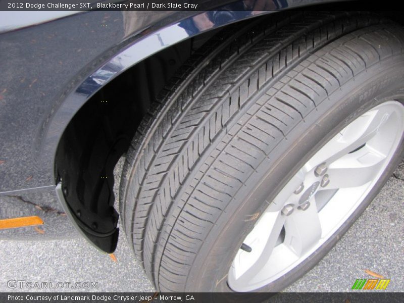 Blackberry Pearl / Dark Slate Gray 2012 Dodge Challenger SXT