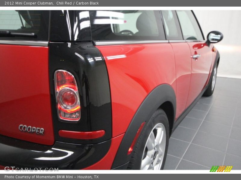 Chili Red / Carbon Black 2012 Mini Cooper Clubman