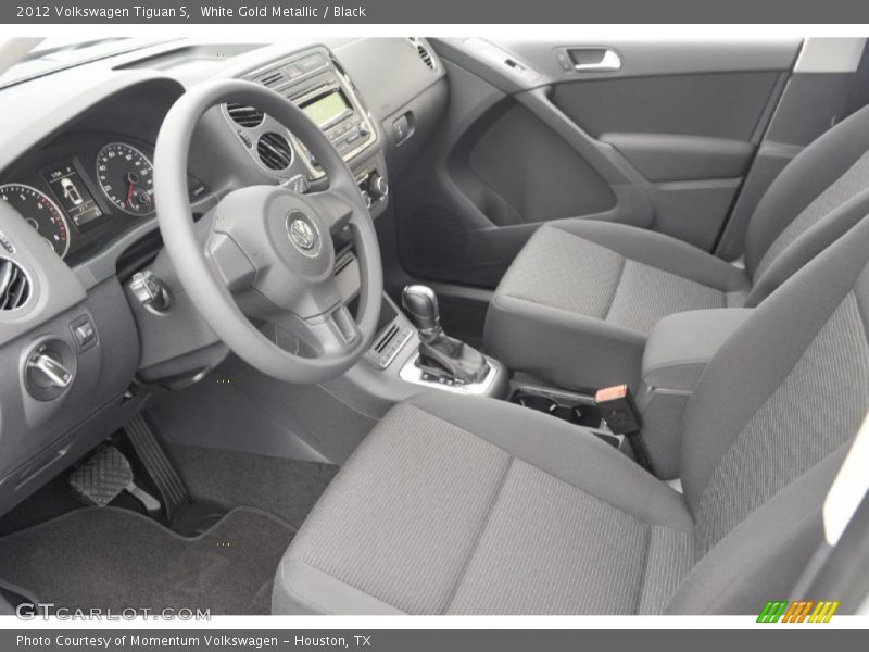  2012 Tiguan S Black Interior