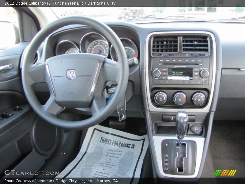 Tungsten Metallic / Dark Slate Gray 2012 Dodge Caliber SXT