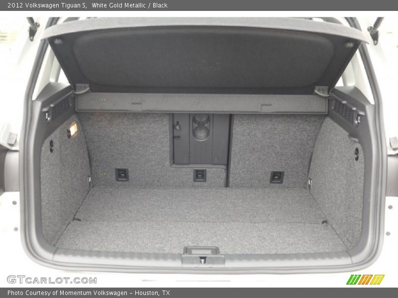 White Gold Metallic / Black 2012 Volkswagen Tiguan S