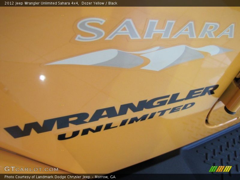  2012 Wrangler Unlimited Sahara 4x4 Logo