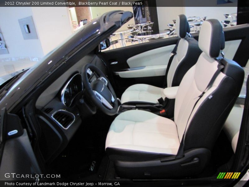  2012 200 Limited Convertible Black/Pearl Interior
