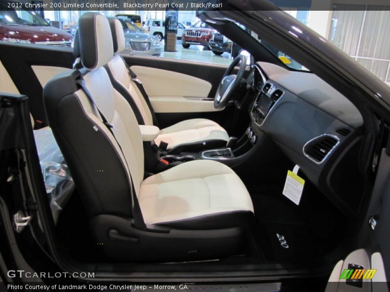  2012 200 Limited Convertible Black/Pearl Interior