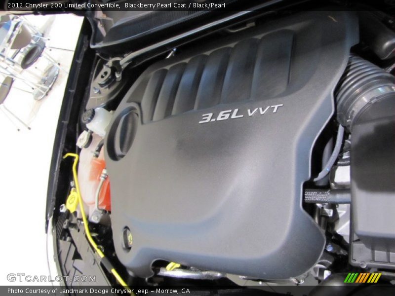  2012 200 Limited Convertible Engine - 3.6 Liter DOHC 24-Valve VVT Pentastar V6