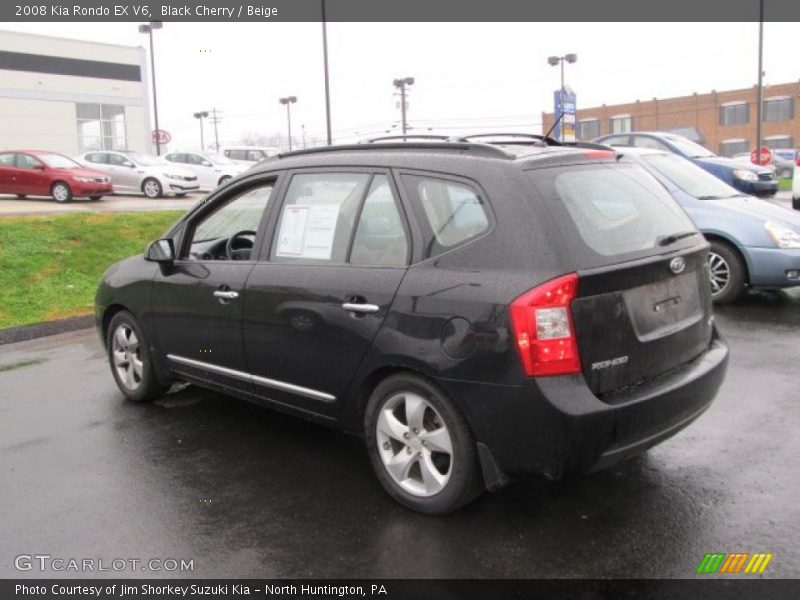 Black Cherry / Beige 2008 Kia Rondo EX V6