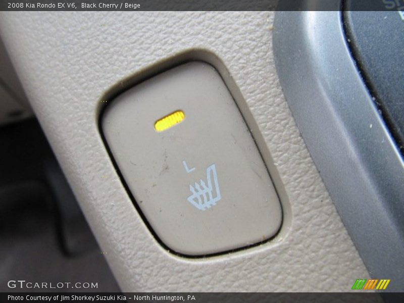Black Cherry / Beige 2008 Kia Rondo EX V6