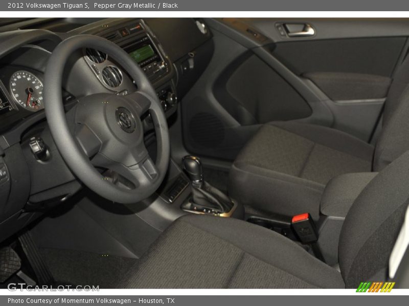  2012 Tiguan S Black Interior