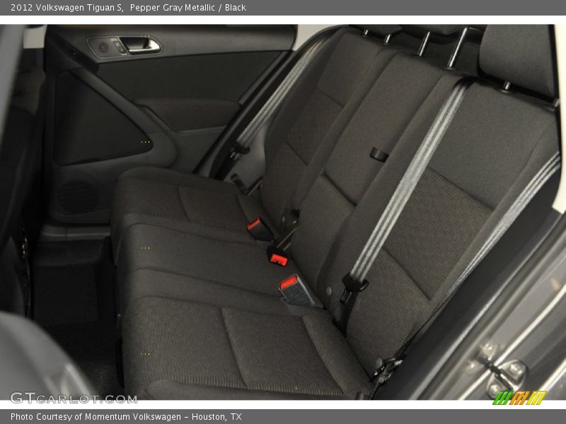 Pepper Gray Metallic / Black 2012 Volkswagen Tiguan S