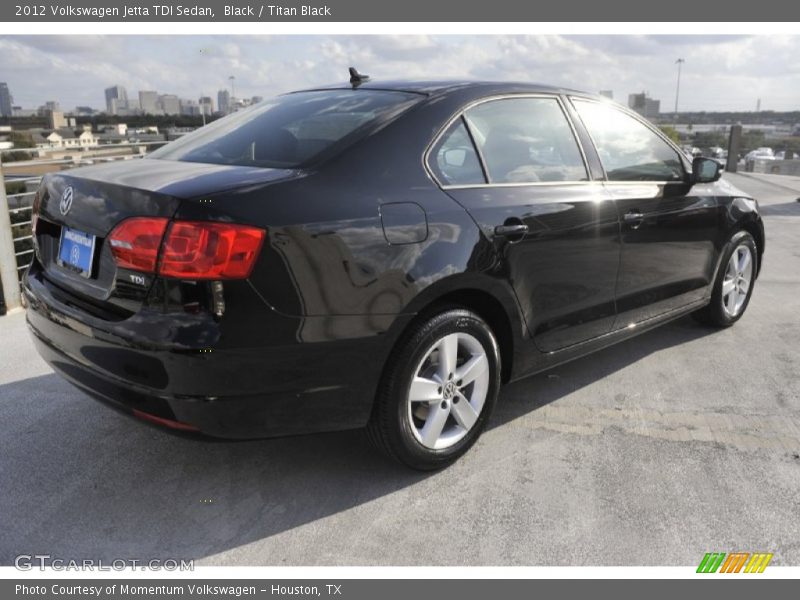 Black / Titan Black 2012 Volkswagen Jetta TDI Sedan