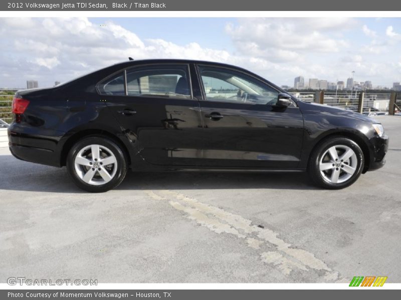 Black / Titan Black 2012 Volkswagen Jetta TDI Sedan