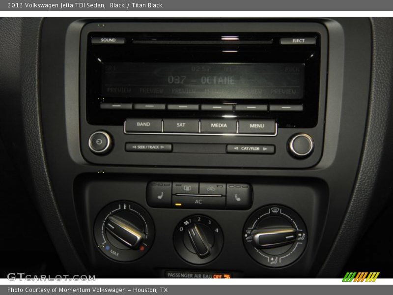 Black / Titan Black 2012 Volkswagen Jetta TDI Sedan