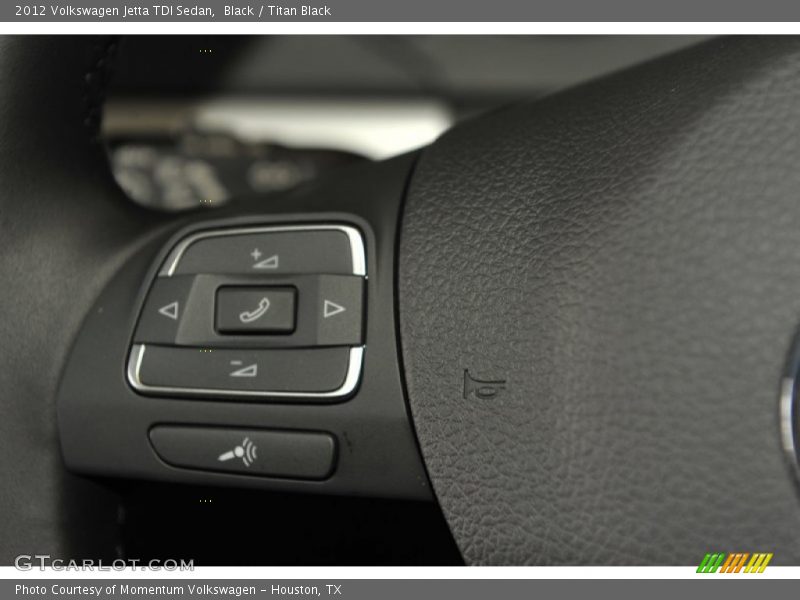 Black / Titan Black 2012 Volkswagen Jetta TDI Sedan