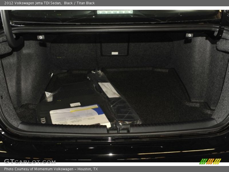 Black / Titan Black 2012 Volkswagen Jetta TDI Sedan
