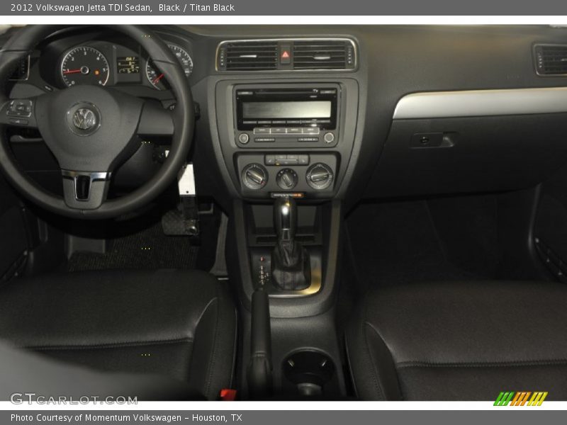 Black / Titan Black 2012 Volkswagen Jetta TDI Sedan