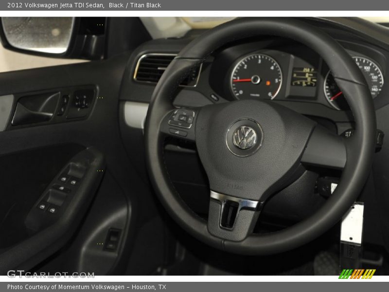 Black / Titan Black 2012 Volkswagen Jetta TDI Sedan
