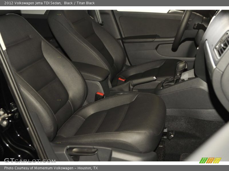 Black / Titan Black 2012 Volkswagen Jetta TDI Sedan