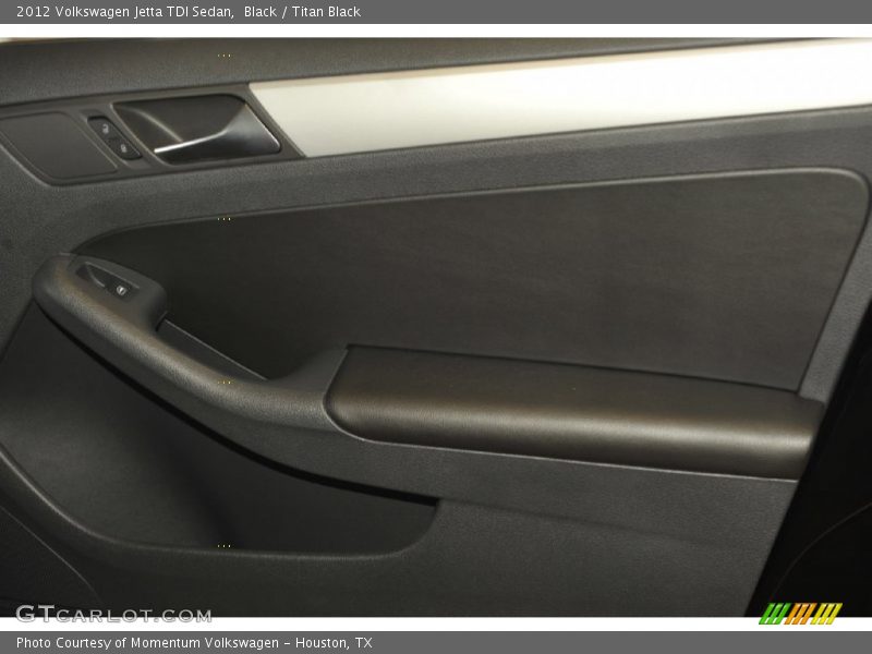 Black / Titan Black 2012 Volkswagen Jetta TDI Sedan