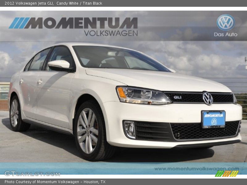 Candy White / Titan Black 2012 Volkswagen Jetta GLI