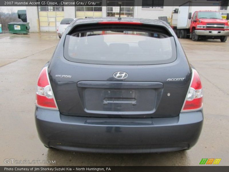 Charcoal Gray / Gray 2007 Hyundai Accent GS Coupe
