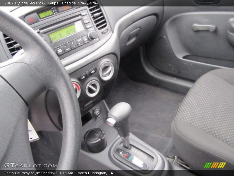 Charcoal Gray / Gray 2007 Hyundai Accent GS Coupe