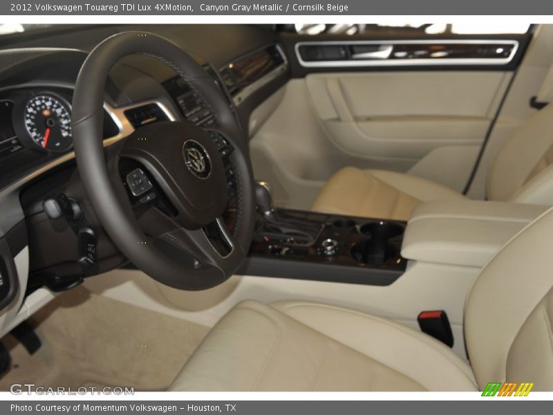  2012 Touareg TDI Lux 4XMotion Cornsilk Beige Interior