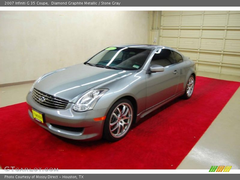Diamond Graphite Metallic / Stone Gray 2007 Infiniti G 35 Coupe