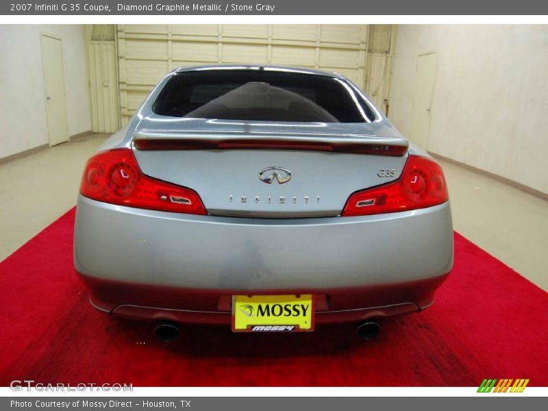 Diamond Graphite Metallic / Stone Gray 2007 Infiniti G 35 Coupe