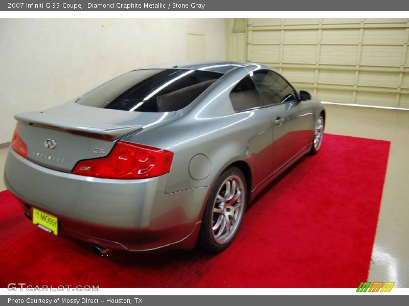 Diamond Graphite Metallic / Stone Gray 2007 Infiniti G 35 Coupe