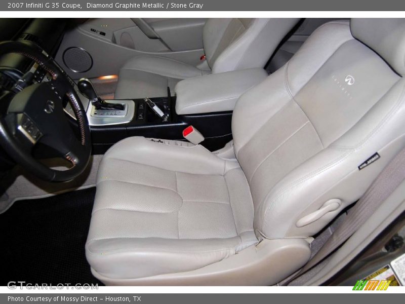  2007 G 35 Coupe Stone Gray Interior