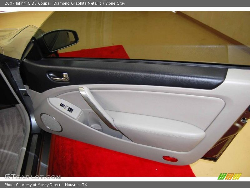 Diamond Graphite Metallic / Stone Gray 2007 Infiniti G 35 Coupe
