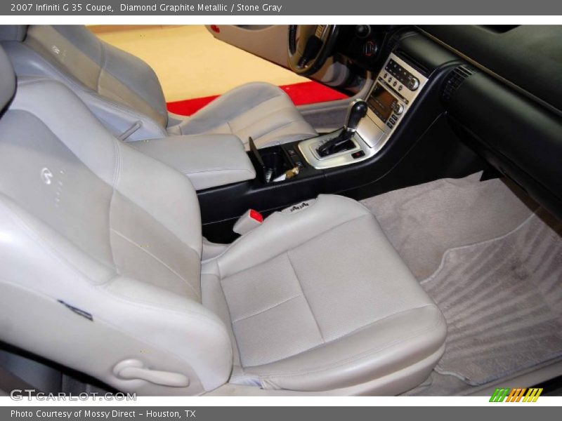  2007 G 35 Coupe Stone Gray Interior