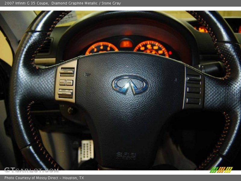Diamond Graphite Metallic / Stone Gray 2007 Infiniti G 35 Coupe