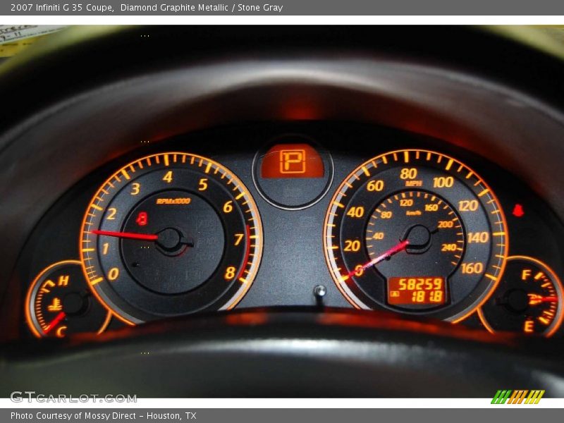  2007 G 35 Coupe 35 Coupe Gauges