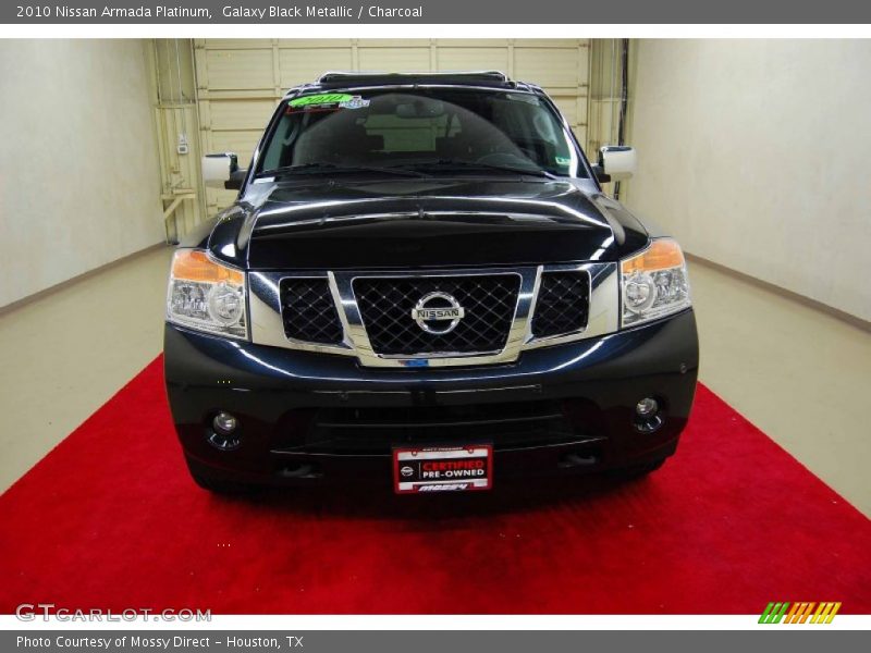Galaxy Black Metallic / Charcoal 2010 Nissan Armada Platinum