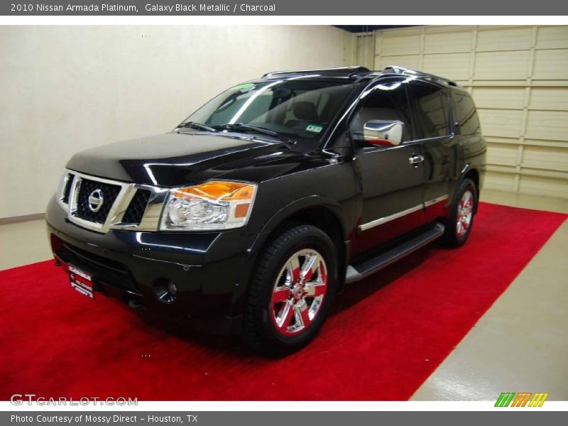 Galaxy Black Metallic / Charcoal 2010 Nissan Armada Platinum