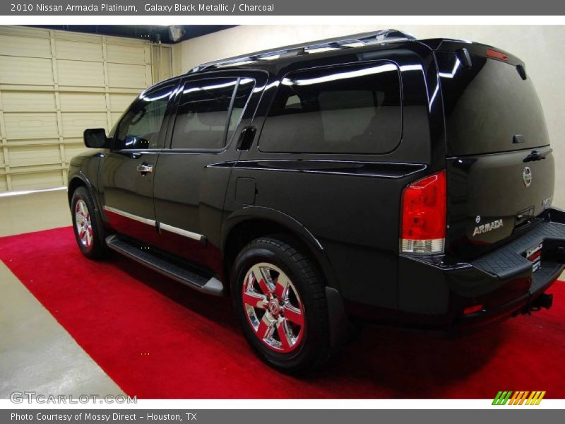 Galaxy Black Metallic / Charcoal 2010 Nissan Armada Platinum