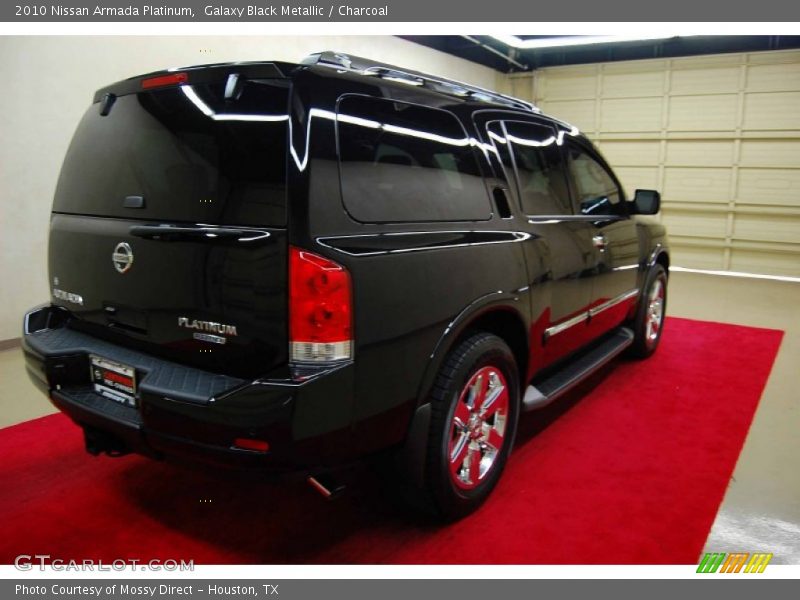 Galaxy Black Metallic / Charcoal 2010 Nissan Armada Platinum