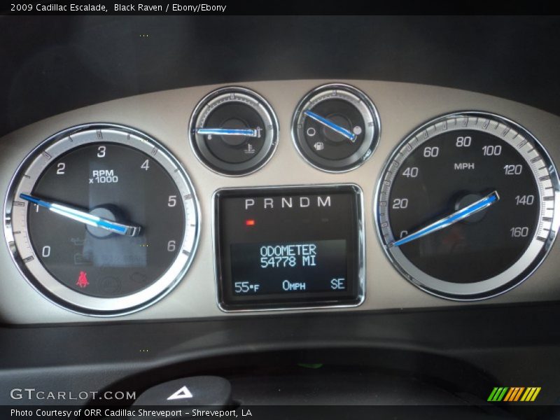  2009 Escalade   Gauges