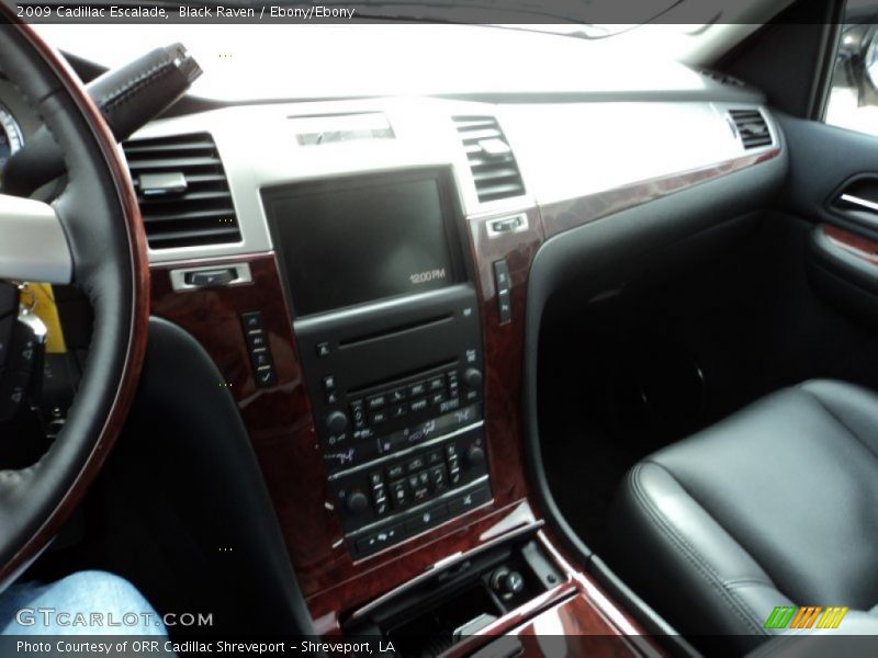 Black Raven / Ebony/Ebony 2009 Cadillac Escalade