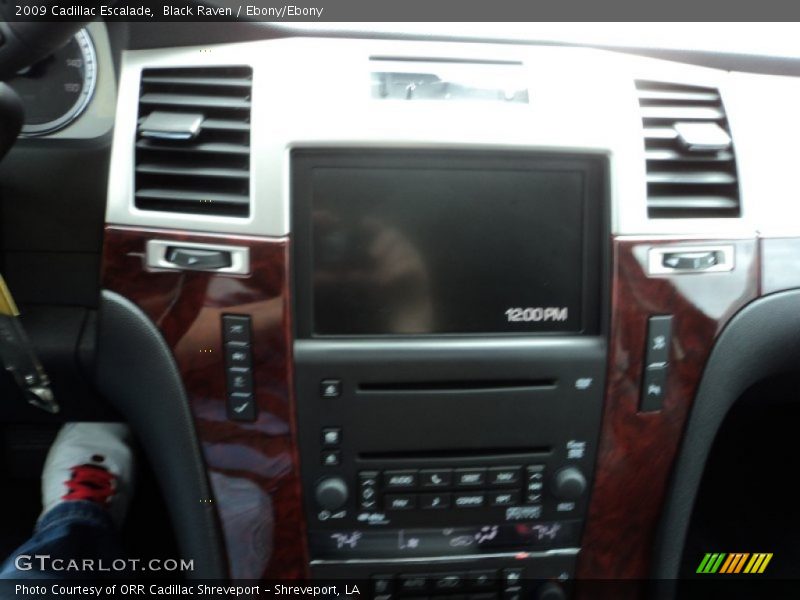 Black Raven / Ebony/Ebony 2009 Cadillac Escalade